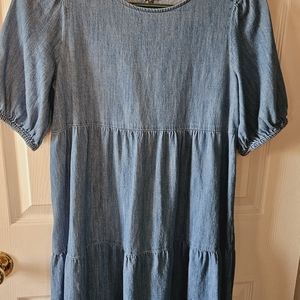 Old navy girls denim like dress size 14-16
